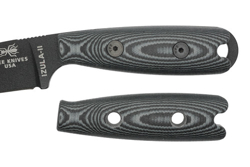 TKC: G10 Handle for ESEE Izula 2 - Midnite Tiger, 1X1 TKC: G10 Handle for ESEE Izula 2 - Midnite Tiger, 1X1