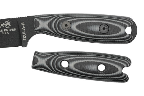 TKC: G10 Handle for ESEE Izula 2 - Midnite Tiger, 2X2 TKC: G10 Handle for ESEE Izula 2 - Midnite Tiger, 2X2
