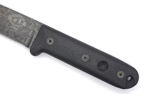 TKC: G10 Handle for ESEE PR4 - Black w/ Blue Liner TKC: G10 Handle for ESEE PR4 - Black w/ Blue Liner