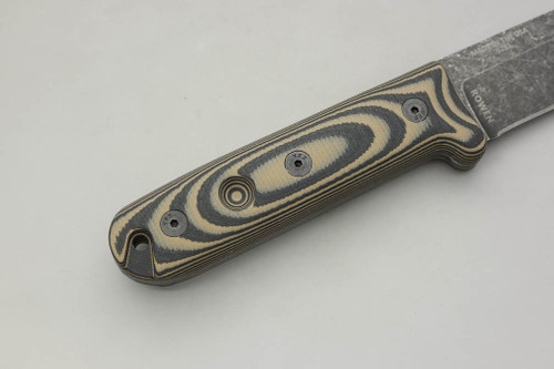 TKC: G10 Handle for ESEE PR4 - Brown & Black TKC: G10 Handle for ESEE PR4 - Brown & Black