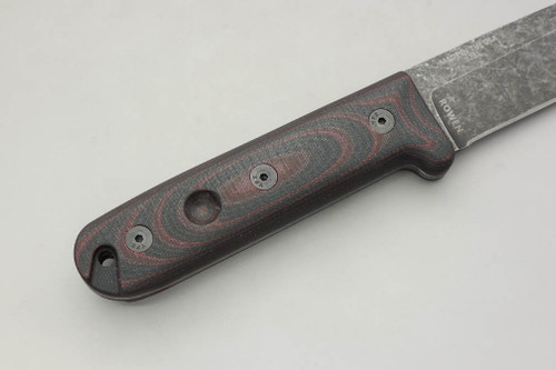 TKC: G10 Handle for ESEE PR4 - Red & Black TKC: G10 Handle for ESEE PR4 - Red & Black