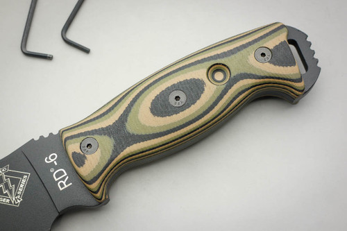 TKC: G10 Handle for Ontario RD & RBS 4, 6, 7, 9, Tanto, Hawk - Mil Spec Camo TKC: G10 Handle for Ontario RD & RBS 4, 6, 7, 9, Tanto, Hawk - Mil Spec Camo