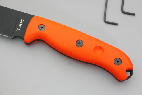 TKC: G10 Handle for Ontario TAK-1 - Blaze Orange TKC: G10 Handle for Ontario TAK-1 - Blaze Orange