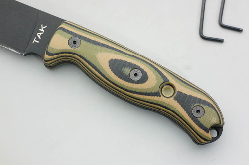 TKC: G10 Handle for Ontario TAK-1 - Mil Spec Camo TKC: G10 Handle for Ontario TAK-1 - Mil Spec Camo