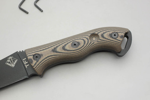 TKC: G10 Handle for Ontario TFI - Earth Camo TKC: G10 Handle for Ontario TFI - Earth Camo