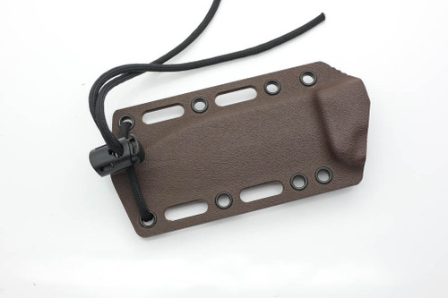 TKC: ESEE PR4 Kydex Sheath, Chocolate Brown TKC: ESEE PR4 Kydex Sheath, Chocolate Brown