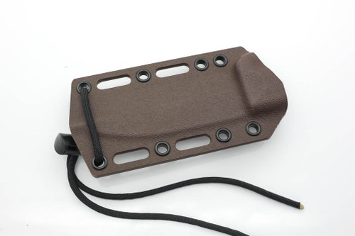 TKC: ESEE PR4 Kydex Sheath, Chocolate Brown TKC: ESEE PR4 Kydex Sheath, Chocolate Brown