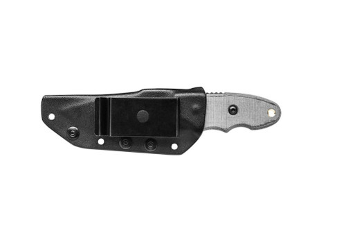 TOPS Knives C.A.T., 200 - Hunter Point - Black Traction Coated Blade - Black Linen Micarta Handle TOPS Knives C.A.T., 200 - Hunter Point - Black Traction Coated Blade - Black Linen Micarta Handle