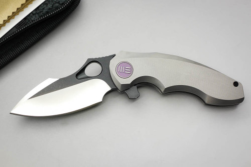 WE Knife Company 605J - Frame Lock - Gray Titanium