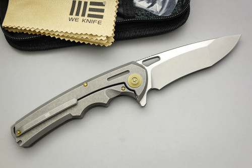WE Knife Company 611H - Frame Lock - Gray Titanium