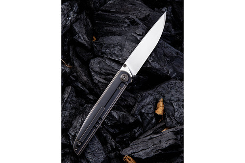 WE Knife Company 618H - Bronze/Black Titanium Framelock - 3.9" Satin Blade