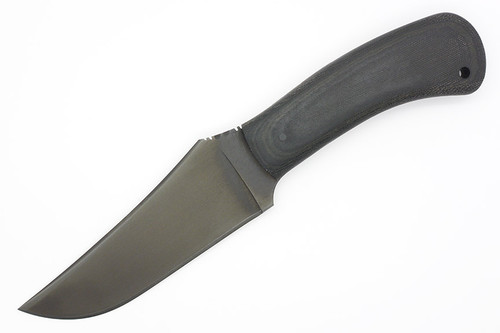 Winkler Knives - Belt Knife - 80CRV2 Steel - Flat Grind - Black Laminate Handle - Tapered Tang Winkler Knives - Belt Knife - 80CRV2 Steel - Flat Grind - Black Laminate Handle - Tapered Tang