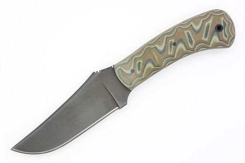 Winkler Knives - Blue Ridge Hunter - 80CRV2 Steel - Flat Grind - Sculpted Camo G10 Handle