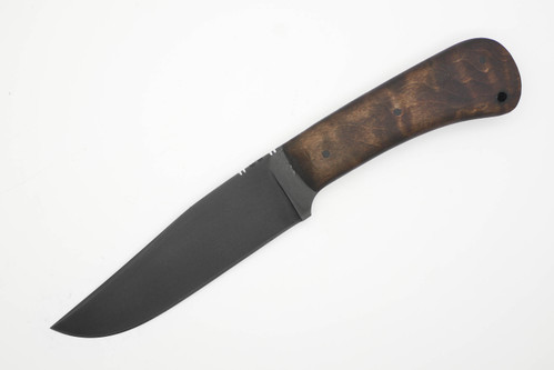 Winkler Knives - Field Knife - 80CRV2 Steel - Flat Grind - Maple Handle - Tapered Tang