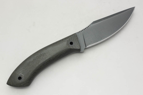 Winkler Knives - Knight Everycarry - 80CRV2 Steel - Flat Grind - Black Canvas Micarta Handle Winkler Knives - Knight Everycarry - 80CRV2 Steel - Flat Grind - Black Canvas Micarta Handle