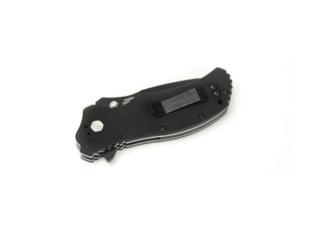 Zero Tolerance Folding Blade Pocket Knife (Partially Serrated) w/ Black G10 Handle - 0350