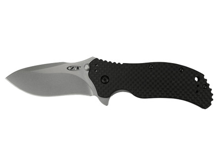 Zero Tolerance Folding Blade Pocket Knife w/ Black Carbon Fiber Handle - 0350SWCF