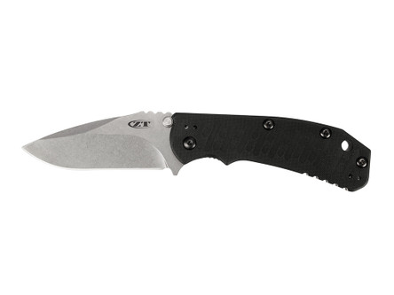 Zero Tolerance Hinderer Folding Blade Pocket Knife w/ Black G10 & Titanium Handle - 0550