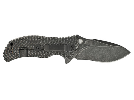 Zero Tolerance Strider/Onion Folding Blade Pocket Knife w/ Black G10 & Titanium Handle - 0300BW
