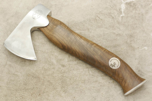 Karesuando Kniven 4025 Unna Aksu Hunters Axe and 8" Knife Hunting Set - Walnut - Stainless Steel - 4