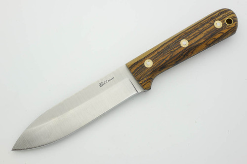 LT Wright Knives Gen 5 - Saber Grind - Bocote - Matte Finish - FREE Black Liners! - 2