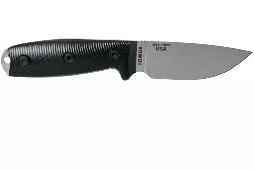 ESEE-3 - S35VN Stainless Steel - Stone Washed Finish - Black G10 3D Handle - Black Sheath ESEE-3 - S35VN Stainless Steel - Stone Washed Finish - Black G10 3D Handle - Black Sheath