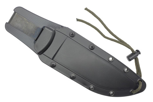 ESEE Knives 6 - 6PDE-001 - 1095 Carbon Steel Dark Earth Blade - Black G10 3D Handle - Black Sheath ESEE Knives 6 - 6PDE-001 - 1095 Carbon Steel Dark Earth Blade - Black G10 3D Handle - Black Sheath