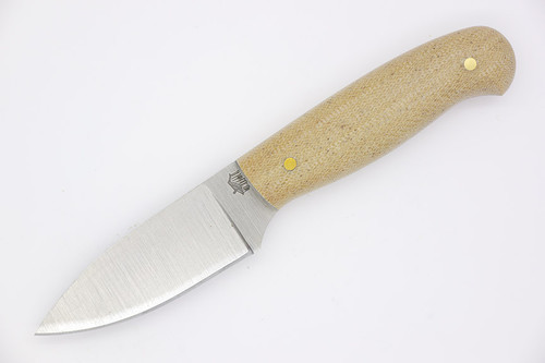 LT Wright Knives Patriot - A2 Steel - Flat Grind - Snakeskin Micarta Handle - Matte Finish