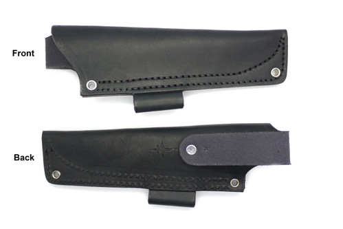 TKC: #K Pouch Style Leather HIP Sheath Black, RH, Firesteel Loop TKC: #K Pouch Style Leather HIP Sheath Black, RH, Firesteel Loop