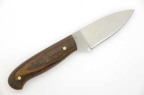 LT Wright Knives Patriot - A2 Tool Steel - Flat Grind - Bocote - 3 / FREE Black Liners! LT Wright Knives Patriot - A2 Tool Steel - Flat Grind - Bocote - 3 / FREE Black Liners!