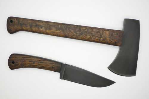 Winkler Knives - Highland Hatchet and Highland Hunter Matching Serial Numbers Set - Limited Edition - Serial Number 11