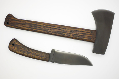 Winkler Knives - Highland Hatchet and Highland Hunter Matching Serial Numbers Set - Limited Edition - Serial Number 39