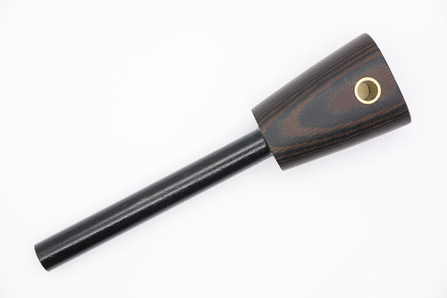 LT Wright Knives: Firesteel w/ Green & Black Canvas Micarta Handle - Matte Finish - Version 2