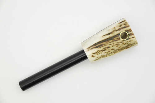 LT Wright Knives Firesteel - Sambar Stag Handle - 4 / FREE Black Liner!