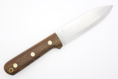 LT Wright Knives Gen 5 - A2 Steel - Scandi Grind - Bocote - Matte Finish - FREE Black Liners! - 1 LT Wright Knives Gen 5 - A2 Steel - Scandi Grind - Bocote - Matte Finish - FREE Black Liners! - 1