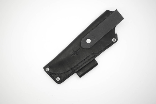 TKC: #EX Pouch Style Leather HIP Sheath Black, RH, Firesteel Loop TKC: #EX Pouch Style Leather HIP Sheath Black, RH, Firesteel Loop