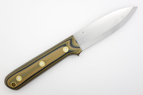 LT Wright Knives Genesis - A2 Steel - Scandi Grind - Camo G10 Handle - Matte Finish LT Wright Knives Genesis - A2 Steel - Scandi Grind - Camo G10 Handle - Matte Finish