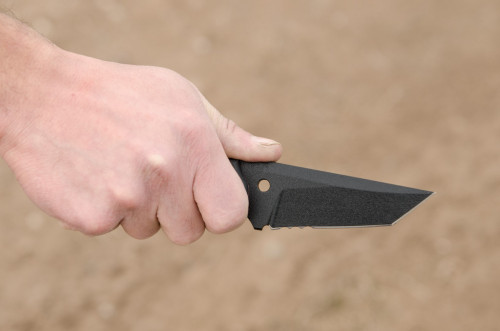 TOPS Knives SAW-02 Special Assault Weapon - Black G10 Handle, Kydex Sheath TOPS Knives SAW-02 Special Assault Weapon - Black G10 Handle, Kydex Sheath