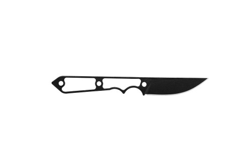 TOPS Knives Street Spike, STS-01  - Black Traction Coated Blade - Skeletonized Handle, Kydex Sheath TOPS Knives Street Spike, STS-01  - Black Traction Coated Blade - Skeletonized Handle, Kydex Sheath