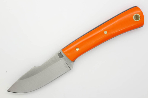 LT Wright Knives Second Amendment - D2 Steel - Saber Grind - Orange G10 - Black Liners - Polished Finish - CHRISTMAS SPECIAL - FREE Softcase and Extra Discount!