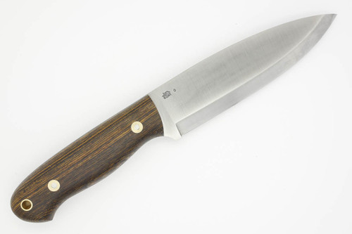 LT Wright Knives Sospes - Scandi Grind - Bocote - Black Liners - 5 / FREE BLACK LINERS!