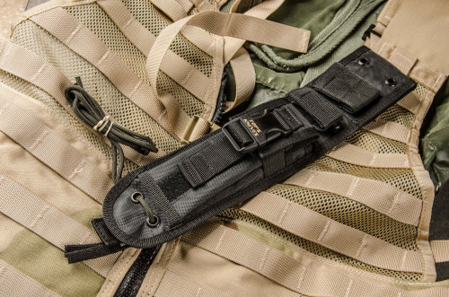 TOPS Knives: 6" Black Ballistic Nylon Sheath TOPS Knives: 6" Black Ballistic Nylon Sheath