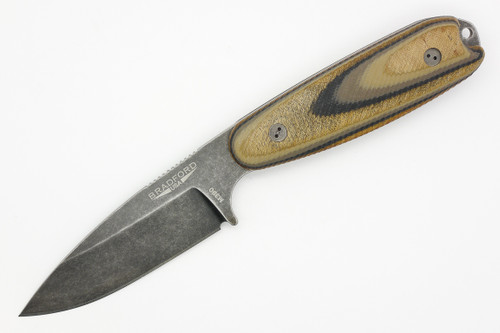 Bradford Knives: Guardian3.5, 3D - M390 Steel - Drop Point - Sabre Grind - Nimbus Blade Finish - 3D G-Wood Handle