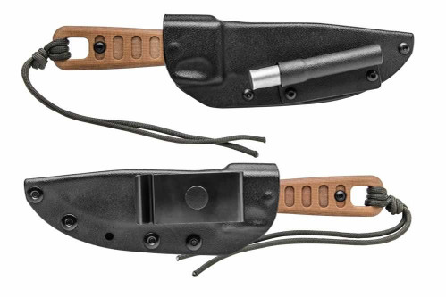 TOPS Knives Lite Trekker, TLT-01 - Black Traction Coated Blade - Tan Canvas Micarta Handle TOPS Knives Lite Trekker, TLT-01 - Black Traction Coated Blade - Tan Canvas Micarta Handle