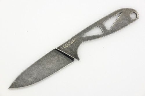 Bradford Knives: G-Necker - ELMAX Stainless Steel - Drop Point - Flat Grind - Nimbus Finish