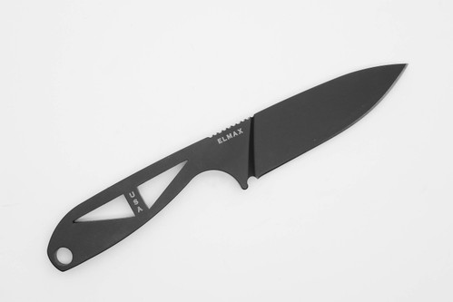 Bradford Knives: G-Necker - ELMAX Stainless Steel - Drop Point - Flat Grind - Diamond Like Coating Finish Bradford Knives: G-Necker - ELMAX Stainless Steel - Drop Point - Flat Grind - Diamond Like Coating Finish