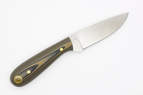 LT Wright Knives Frontier First - CPM 3V Steel - Flat Grind - Gray, Coyote and Black G10 Handle - Matte Finish LT Wright Knives Frontier First - CPM 3V Steel - Flat Grind - Gray, Coyote and Black G10 Handle - Matte Finish