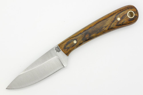LT Wright Knives Frontier Valley - A2 Steel - Saber Grind - Bocote - FREE BLACK LINERS! - 2
