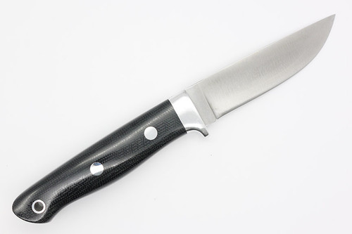 Bark River Knives Mountaineer II - CPM Cru-Wear Steel - Black Canvas Micarta Handle Bark River Knives Mountaineer II - CPM Cru-Wear Steel - Black Canvas Micarta Handle