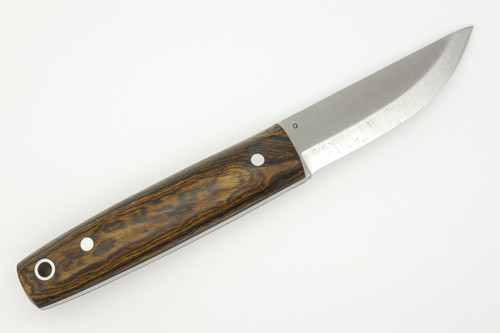 LT Wright Knives Pronghorn - O1 Steel - Scandi Grind - Bocote Handle - Matte Finish - 5 - FREE Black Liners!